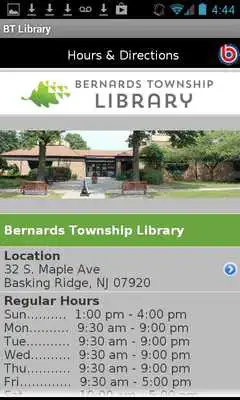 Play Bernards Township Library