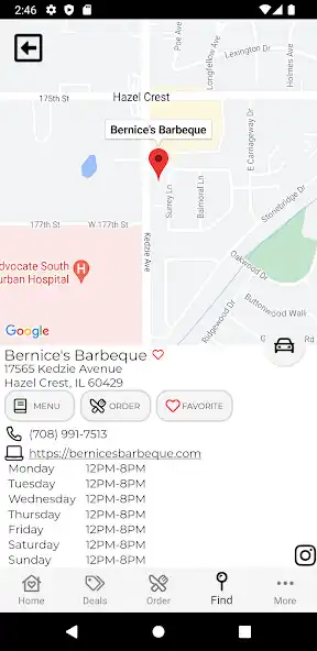 Play Bernices BBQ as an online game Bernices BBQ with UptoPlay