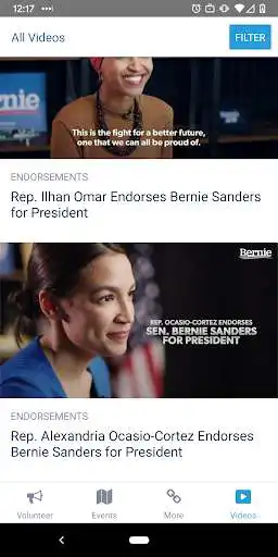 Play BERN: Official Bernie Sanders 2020 App as an online game BERN: Official Bernie Sanders 2020 App with UptoPlay