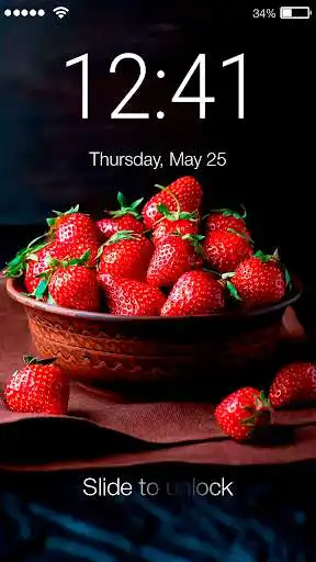 Play Berry Sweet Cherry HD Wallpaper Screen Lock  and enjoy Berry Sweet Cherry HD Wallpaper Screen Lock with UptoPlay