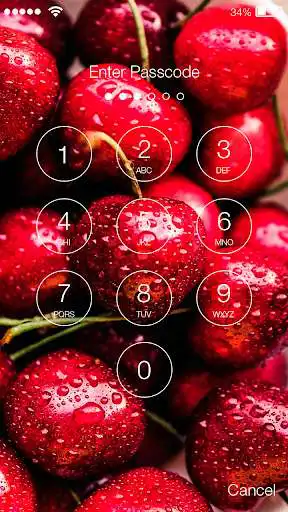Play Berry Sweet Cherry HD Wallpaper Screen Lock as an online game Berry Sweet Cherry HD Wallpaper Screen Lock with UptoPlay