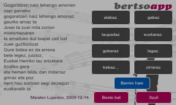 Play Bertsoapp