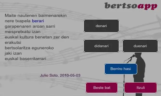 Play Bertsoapp