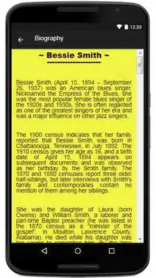 Play Bessie Smith Lyrics Music