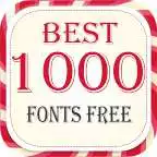 Free play online Best 1000 Fonts Free APK