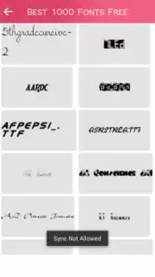 Play Best 1000 Fonts Free