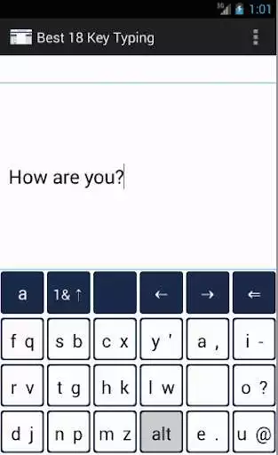 Play Best 18 Key Typing  and enjoy Best 18 Key Typing with UptoPlay