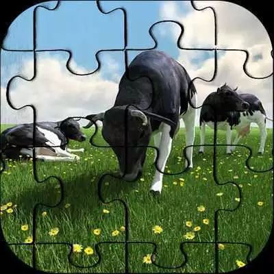 Play Best Animal Cow Jigsaw Puzzle Game
