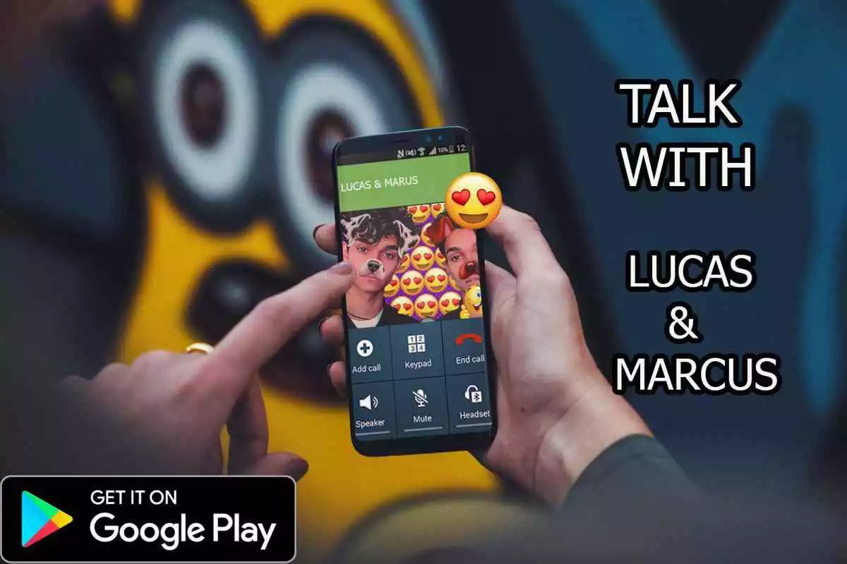 Play Best call lucas/marcus voice changer during call