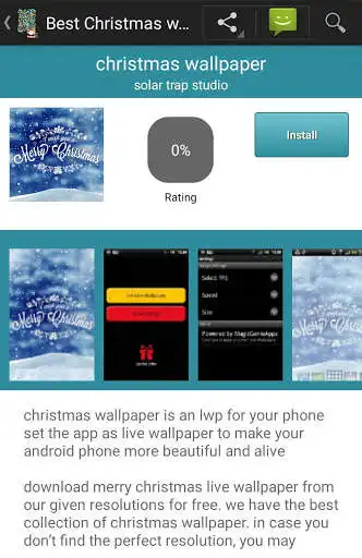 Play APK Best Christmas wallpapers  and enjoy Best Christmas wallpapers with UptoPlay com.vs.appmarket.bestchristmaswallpapers