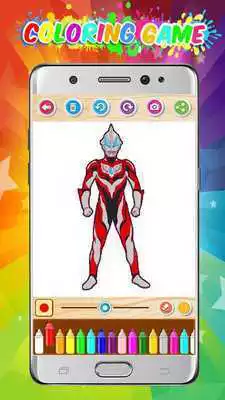 Play Best Coloring Game Ultraman