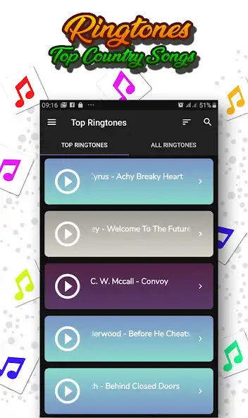 Play Best Country Ringtones Offline  and enjoy Best Country Ringtones Offline with UptoPlay