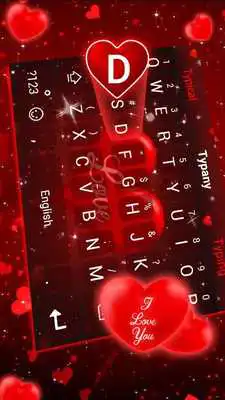 Play Best Cranberries Love 3D Theme Keyboard