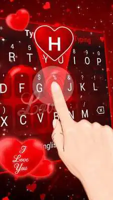 Play Best Cranberries Love 3D Theme Keyboard