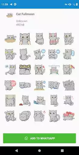 Play Best Cute Cats Stickers as an online game Best Cute Cats Stickers with UptoPlay