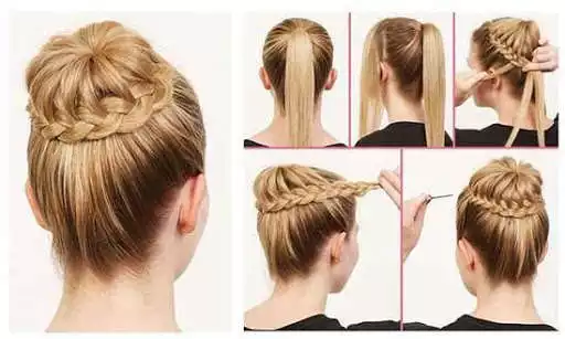 Play Best Cute Hair Braiding Tutorials as an online game Best Cute Hair Braiding Tutorials with UptoPlay