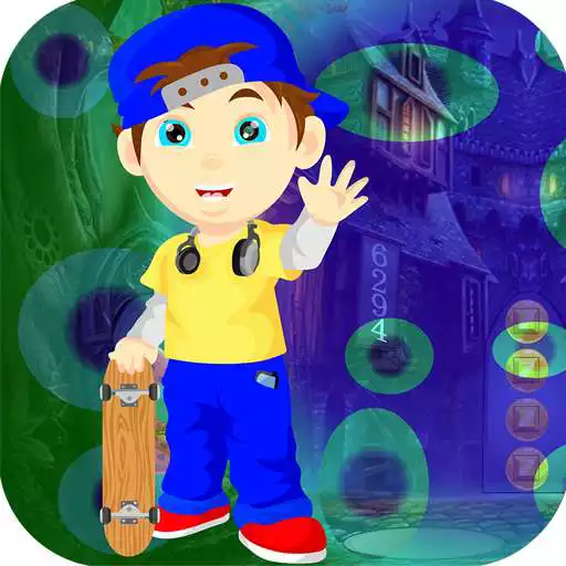 Free play online Best Escape Game 500 Skateboard School Boy Rescue APK