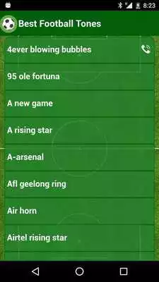 Play Best Football Ringtones Ever!