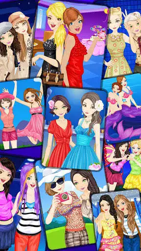 Play Best Friends Dressup Girls BFF  and enjoy Best Friends Dressup Girls BFF with UptoPlay