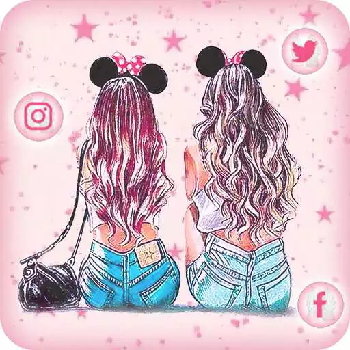 Play Best Friends Themes  Live Wallpapers APK