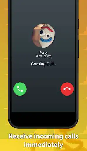 Play Best Funny Forky Fake Chat And Video Call as an online game Best Funny Forky Fake Chat And Video Call with UptoPlay