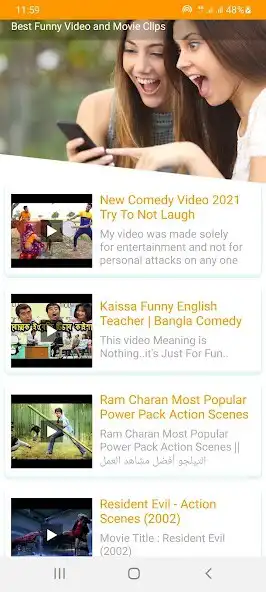 Play Best funny Video and Movie Clips  and enjoy Best funny Video and Movie Clips with UptoPlay
