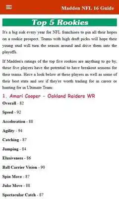 Play Best Guide for Madden nfl 16