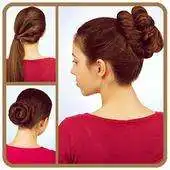 Free play online Best Hairstyles step by step for woman APK
