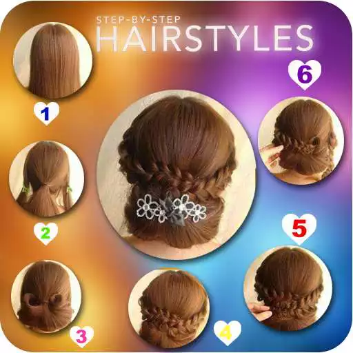 Free play online Best Hairstyles step by step  APK