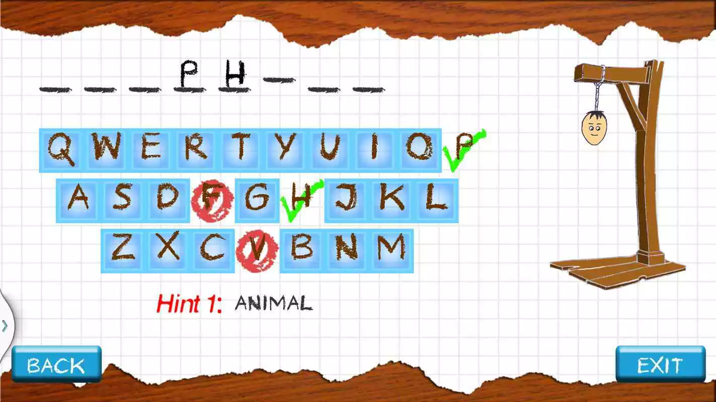 Play Best Hangman Free -Two Player