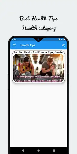 Play Best Health Tips as an online game Best Health Tips with UptoPlay