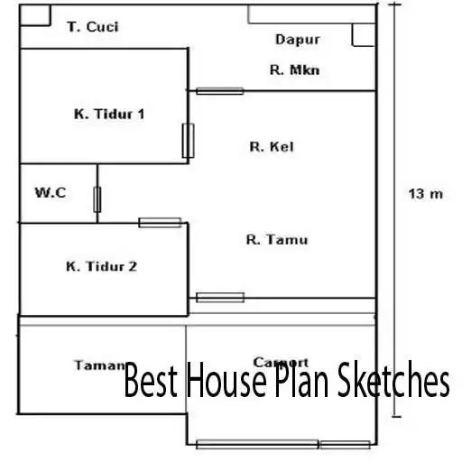 Run free android online Best House Plan Sketches APK