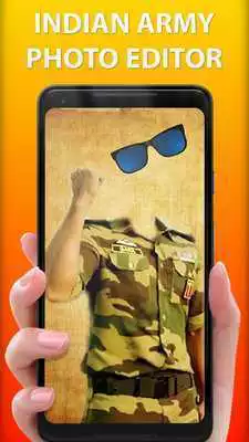 Play Best Indian Army Dress Photo Maker : Army Suit