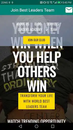 Play best leaders team  and enjoy best leaders team with UptoPlay