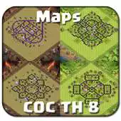Free play online Best Maps COC TH 8 APK