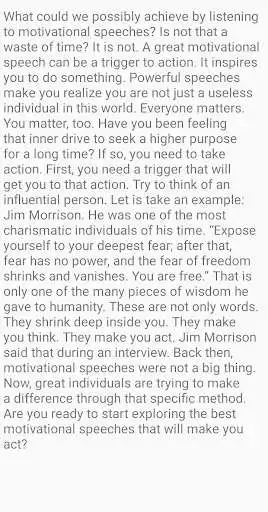Play Best Motivational Speeches as an online game Best Motivational Speeches with UptoPlay