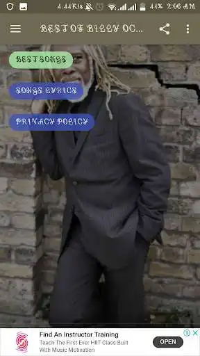 Play BEST OF BILLY OCEAN & LYRICS as an online game BEST OF BILLY OCEAN & LYRICS with UptoPlay