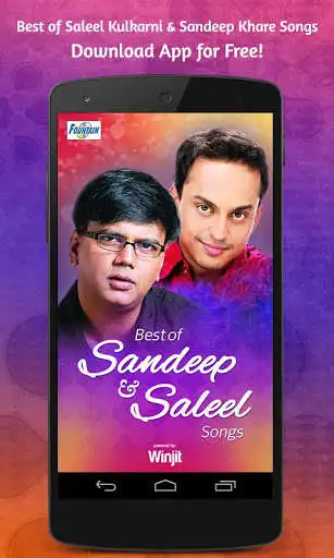 Play Best of Sandeep Khare  Saleel Kulkarni Songs