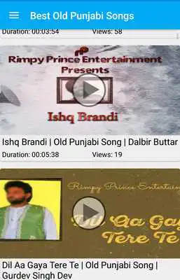 Play Best Old Punjabi Songs Ever