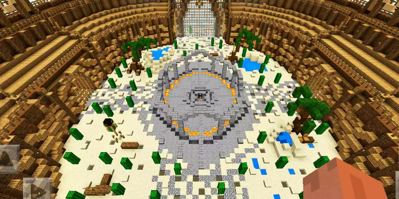 Play Best PvP Battle Arena. Map for MCPE