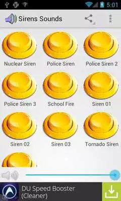 Play best real siren sounds free