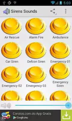 Play best real siren sounds free