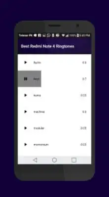 Play Best Redmi Note 4 Ringtones