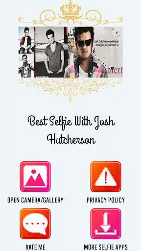 Play Best Selfie With Josh Hutcherson as an online game Best Selfie With Josh Hutcherson with UptoPlay