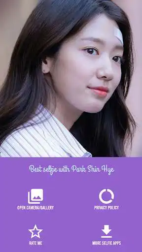 Play Best selfie with Park Shin Hye as an online game Best selfie with Park Shin Hye with UptoPlay