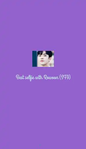 Play Best selfie with Rowoon (SF9) as an online game Best selfie with Rowoon (SF9) with UptoPlay