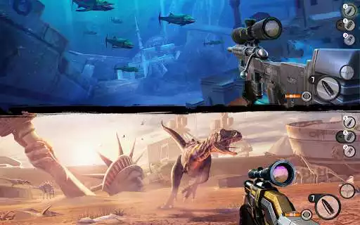 Play Best Sniper: Shooting Hunter as an online game Best Sniper: Shooting Hunter with UptoPlay