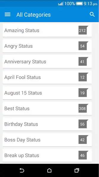 Play Best Status Collection  and enjoy Best Status Collection with UptoPlay