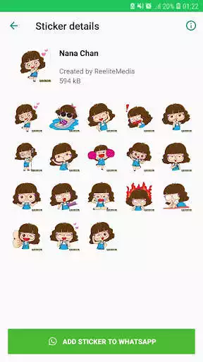 Play Best Stickers for Whatsapp - WAStickerApps as an online game Best Stickers for Whatsapp - WAStickerApps with UptoPlay