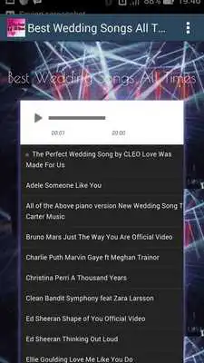 Play Best Wedding Songs All Times